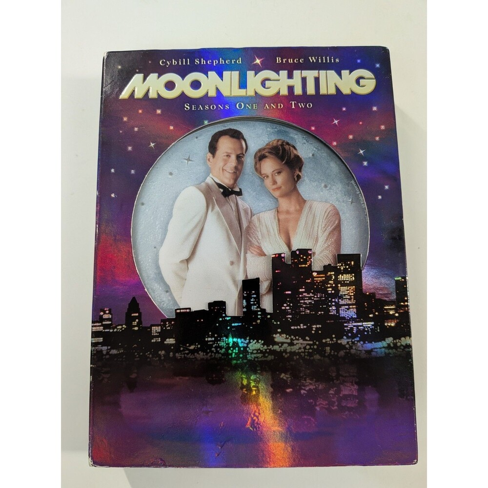 Moonlighting - Seasons 1 & 2 DVD Set Bruce Willis & Cybill Shepherd